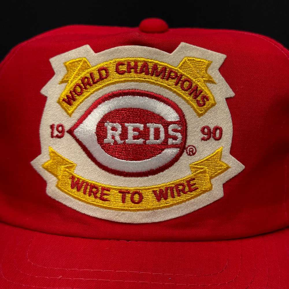 Vintage 1990 Cincinnati Reds World Champions Snap… - image 2