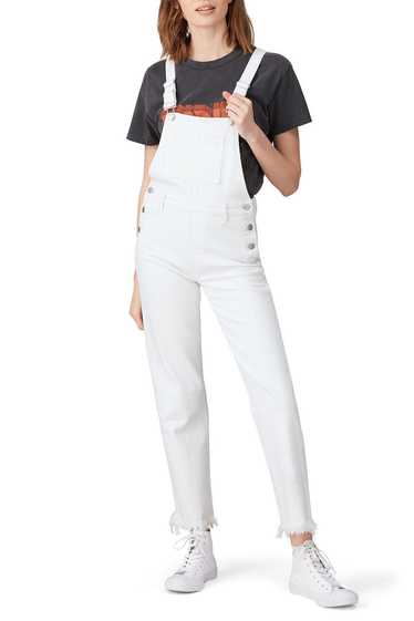 J BRAND White Jules Overalls