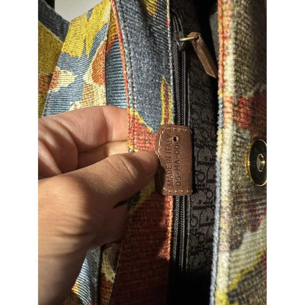 Dior Columbus velvet handbag - image 4