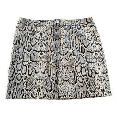 Lamarque Leather mini skirt - image 1