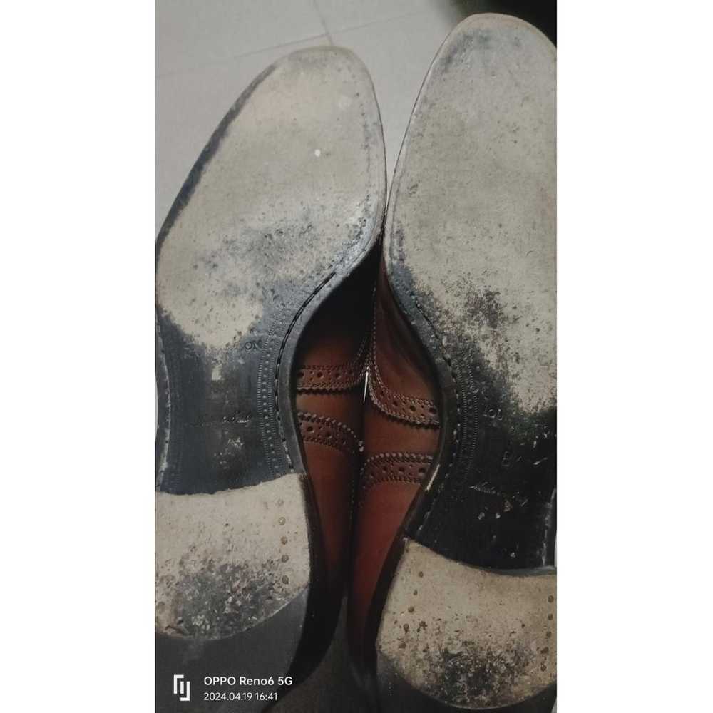 Ermenegildo Zegna Leather flats - image 6