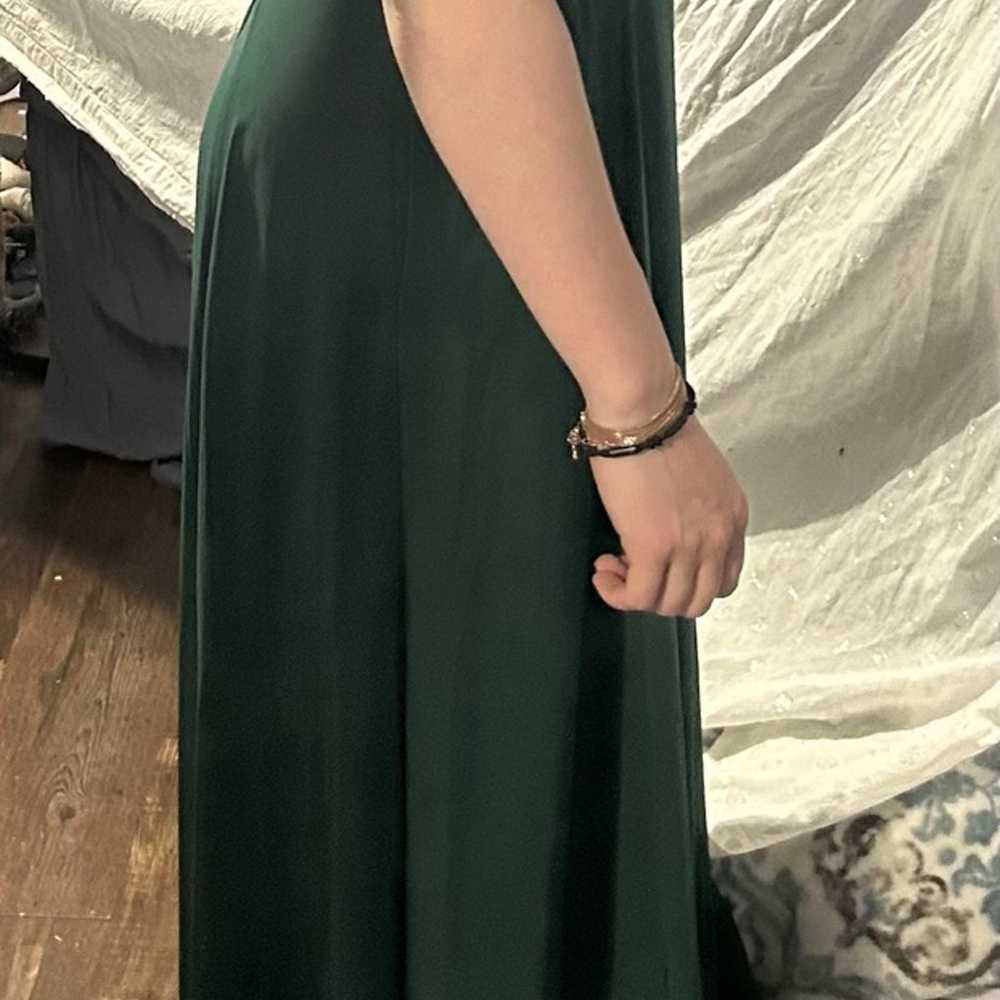 Long Green Formal Dress - image 2