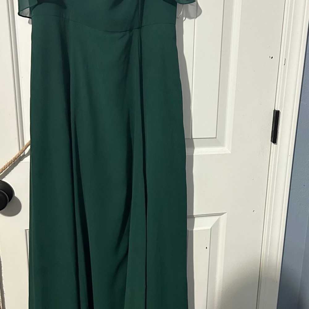 Long Green Formal Dress - image 4