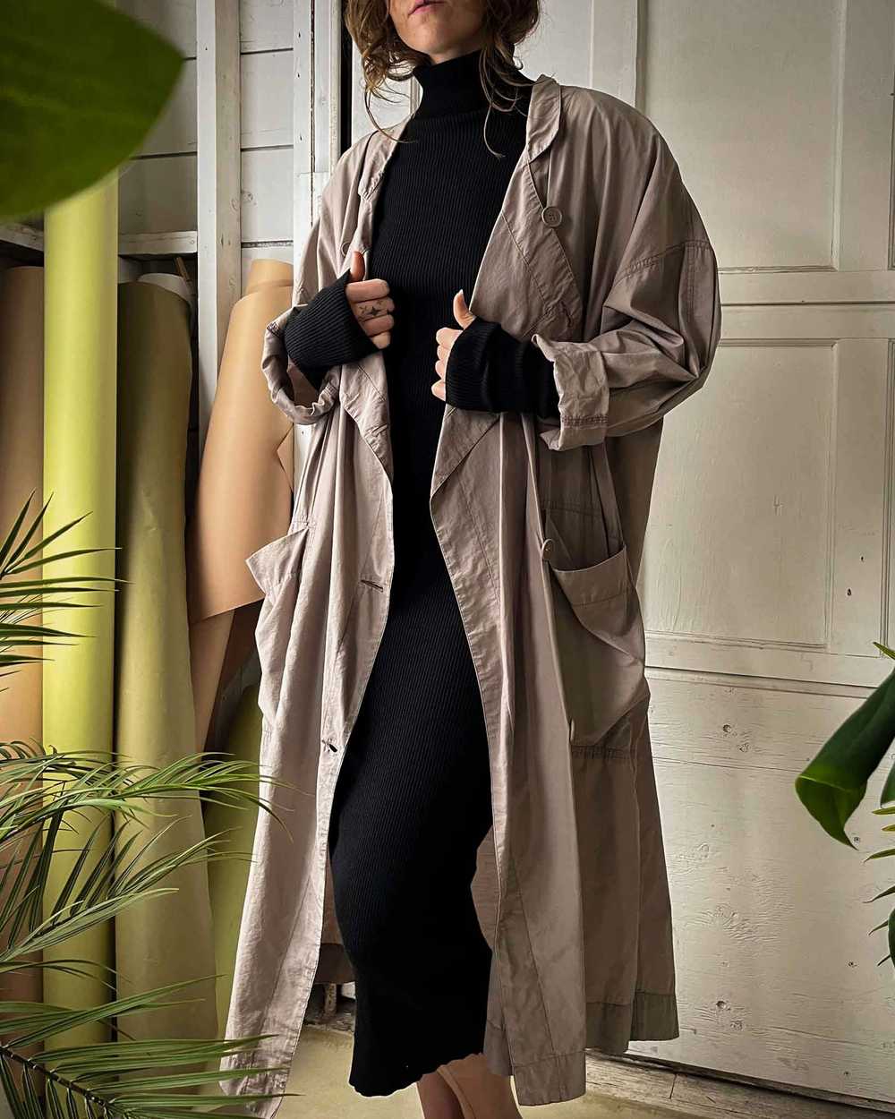 80s In-Wear Taupe Trench - image 1