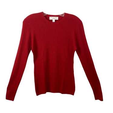 Michael Kors Collection Cashmere Ribbed Knit Top