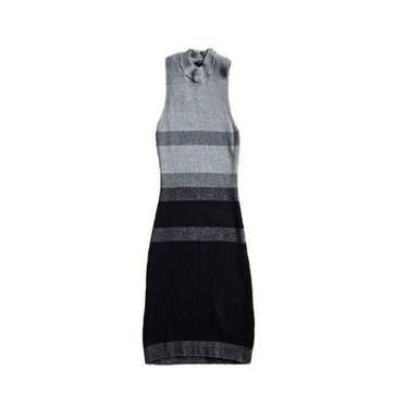 guess monochrome y2k fitted sweater dress - image 1