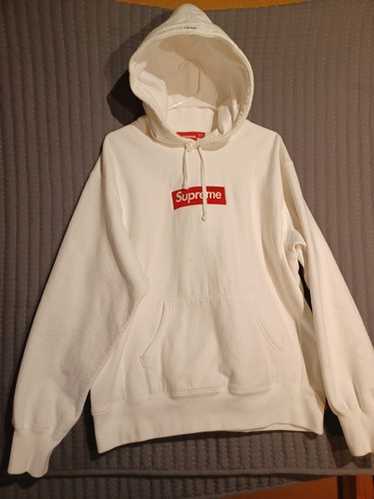 supreme hoodie red box logo medium - Gem