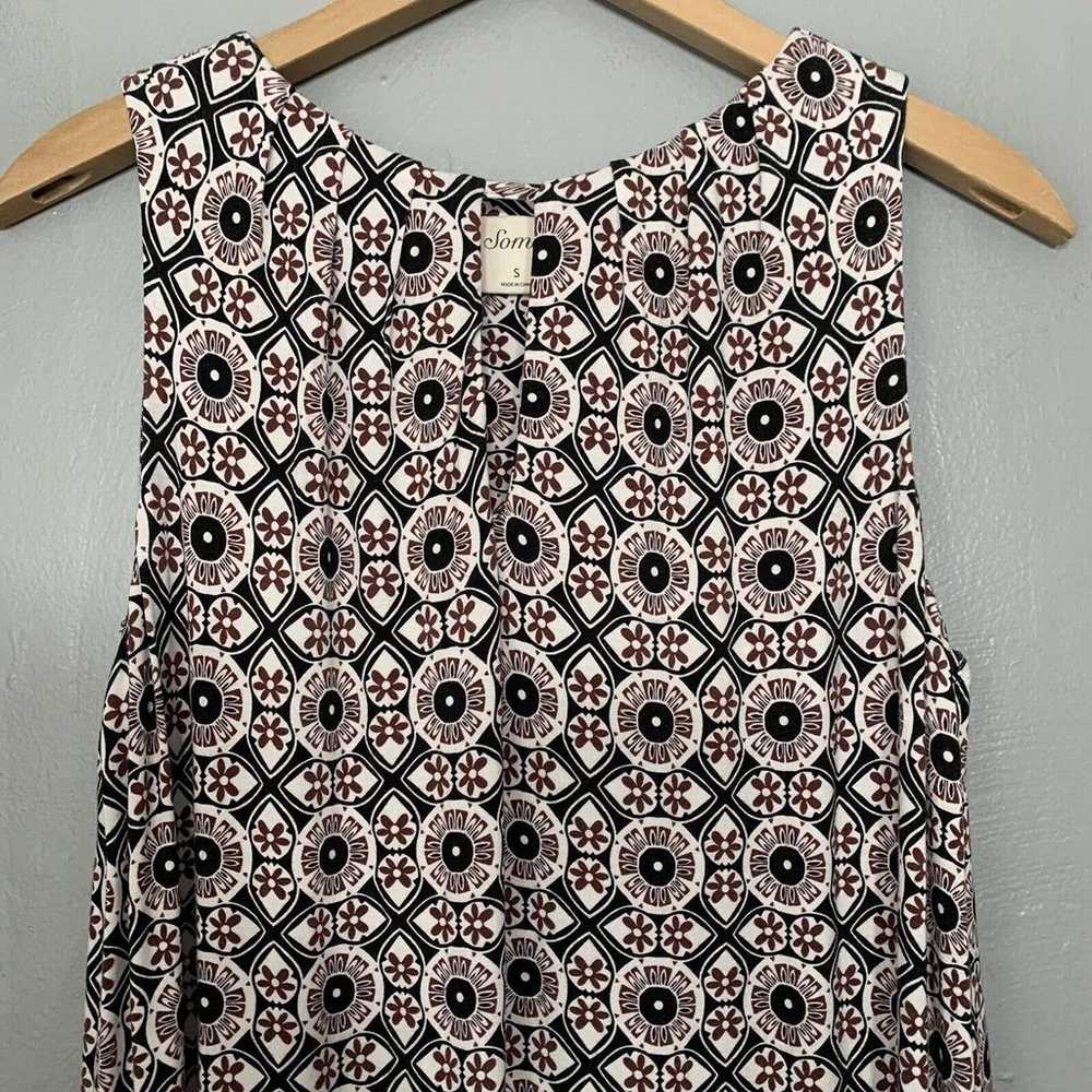Soma Womens Size Small Jersey Knit Tank Dress Max… - image 3