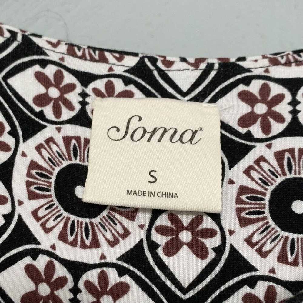 Soma Womens Size Small Jersey Knit Tank Dress Max… - image 4
