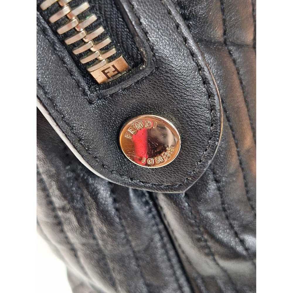 Fendi Dot Com leather handbag - image 2