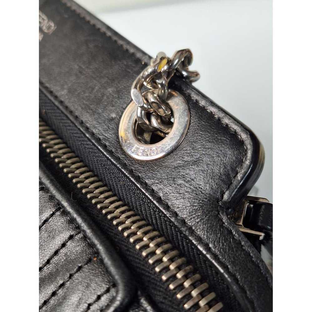 Fendi Dot Com leather handbag - image 4