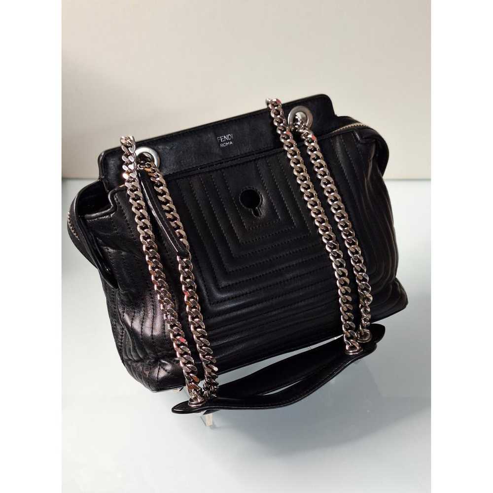 Fendi Dot Com leather handbag - image 5