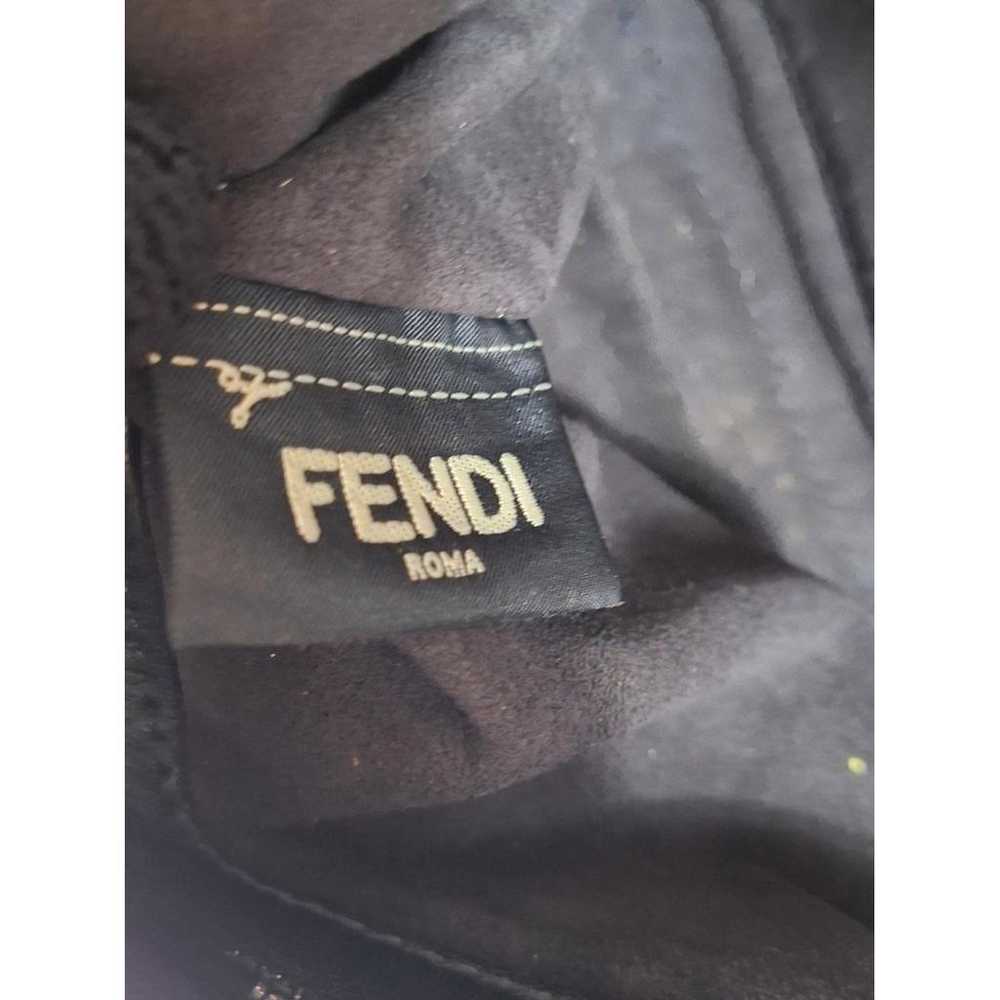 Fendi Dot Com leather handbag - image 7
