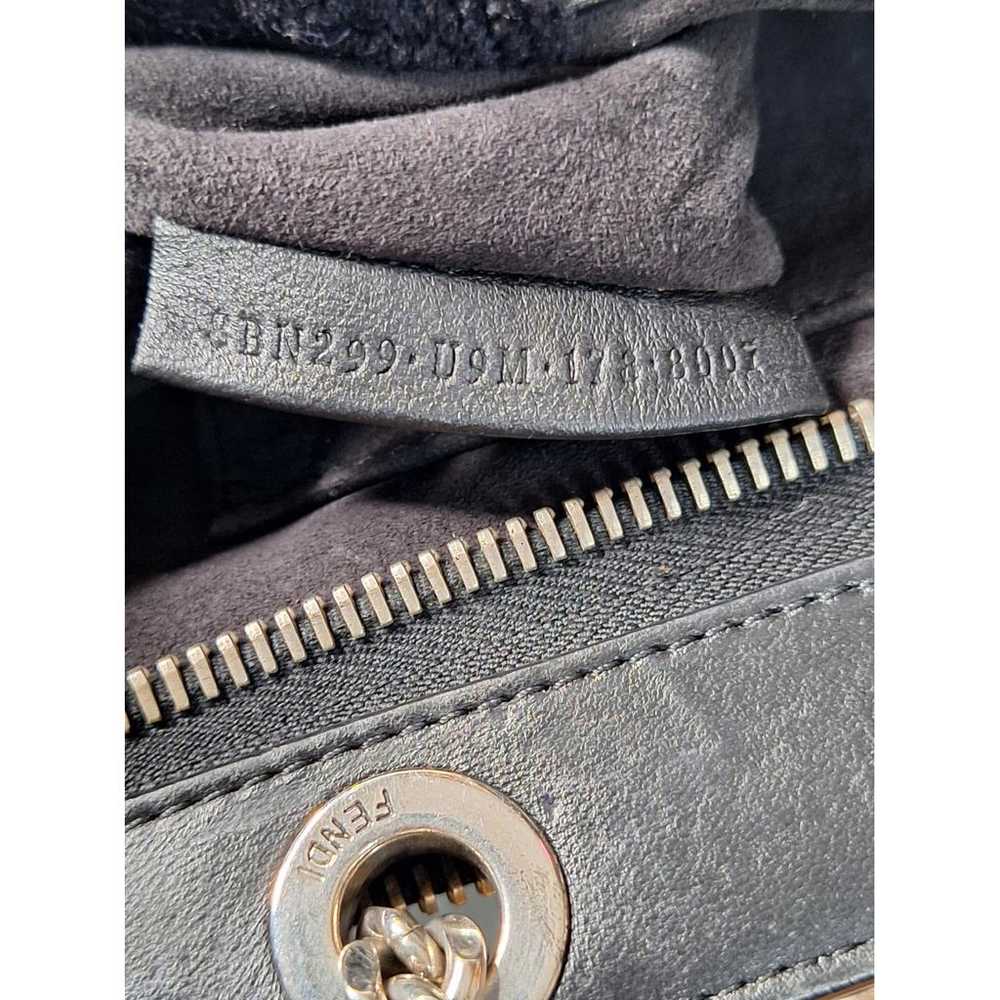 Fendi Dot Com leather handbag - image 9
