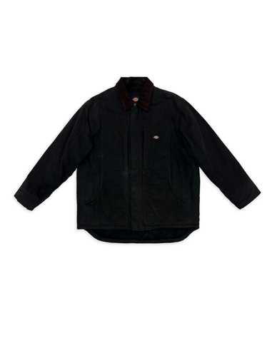 DICKIES BLACK WORKWEAR CHORE JACKET (XXL)