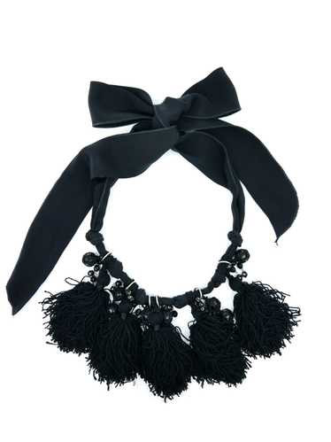 Art to Wear Ribbon Tassel Necklace