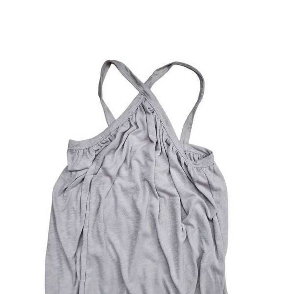 Go Couture Grey Lightweight Side Slit Maxi Dress … - image 4