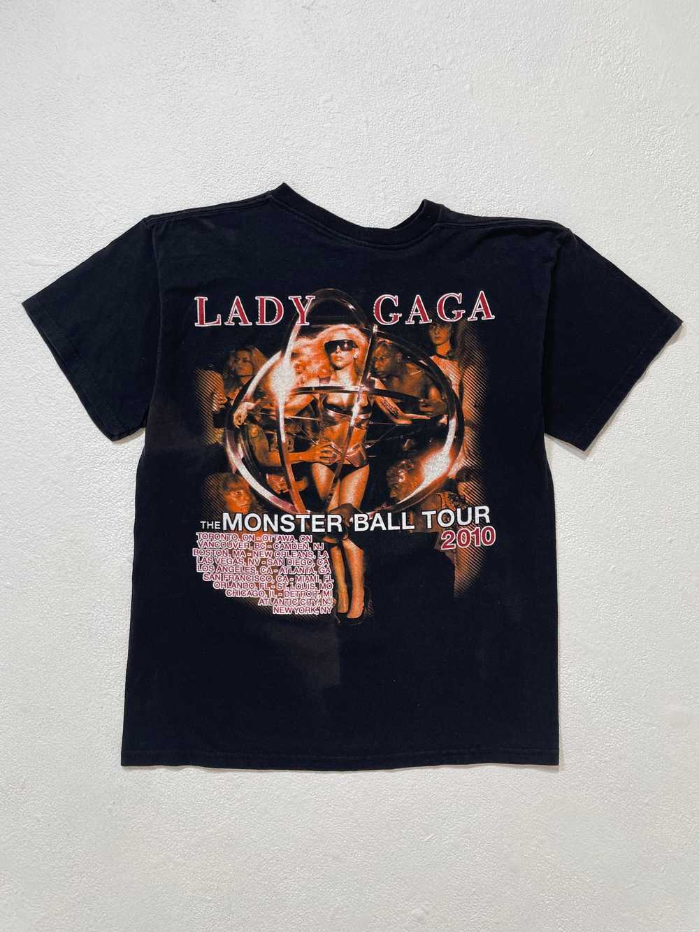 RS Lady Gaga The Monster Ball Tour 2010 T-Shirt S… - image 2