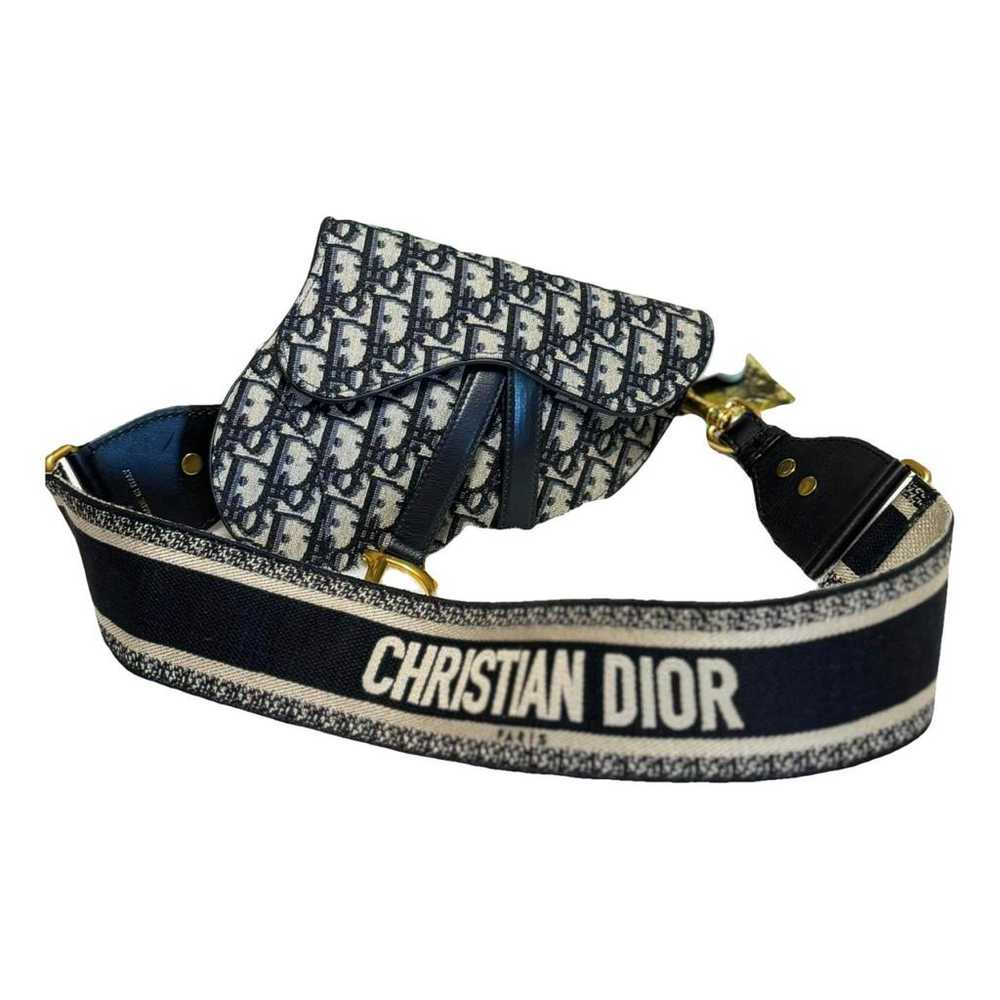 Dior Saddle cloth crossbody bag - image 1