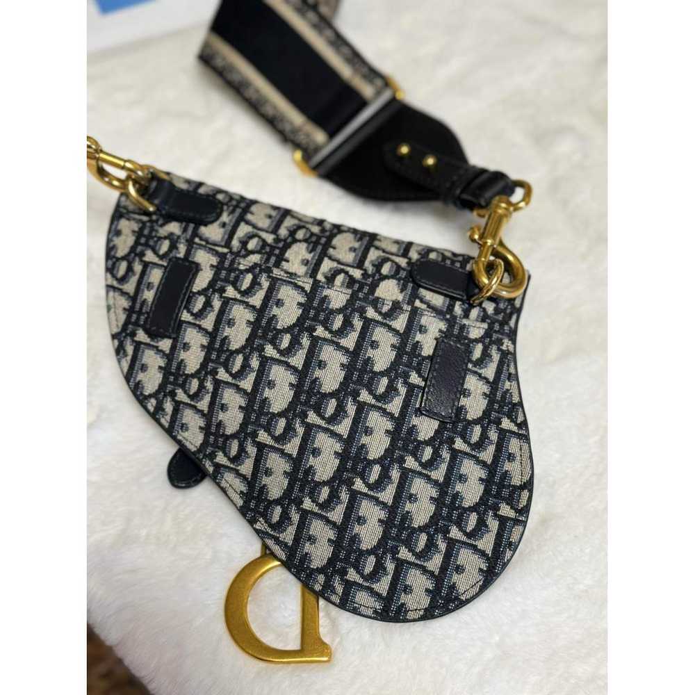 Dior Saddle cloth crossbody bag - image 3