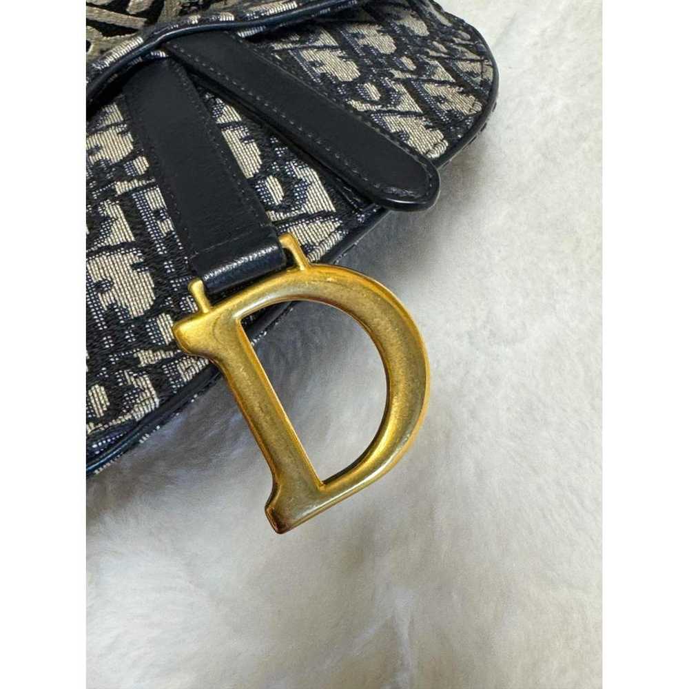Dior Saddle cloth crossbody bag - image 5