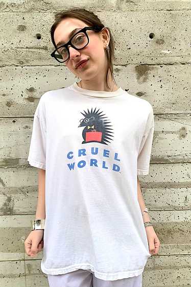 Vintage 1980’s Cruel World T- shirt Selected By No