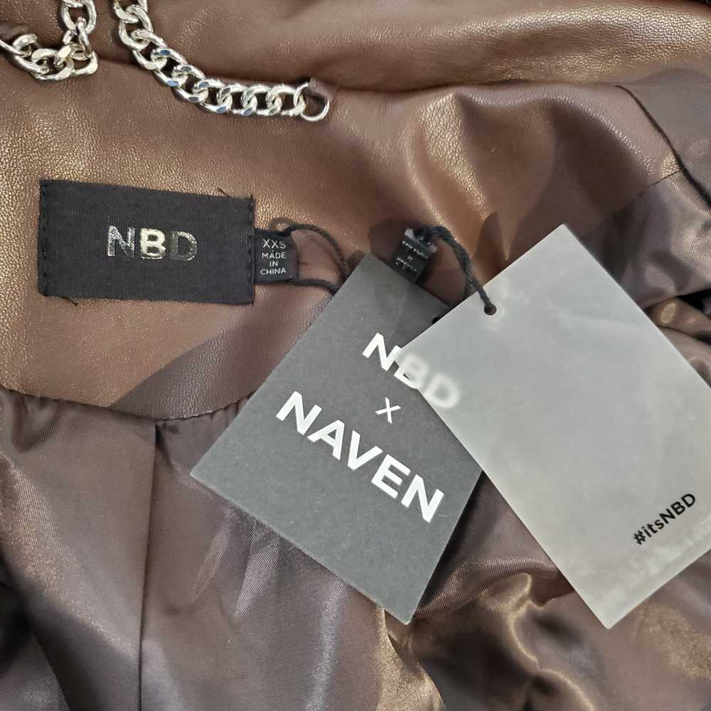 NBD x Naven Faux Fur Coat NWT Size XXS - image 3
