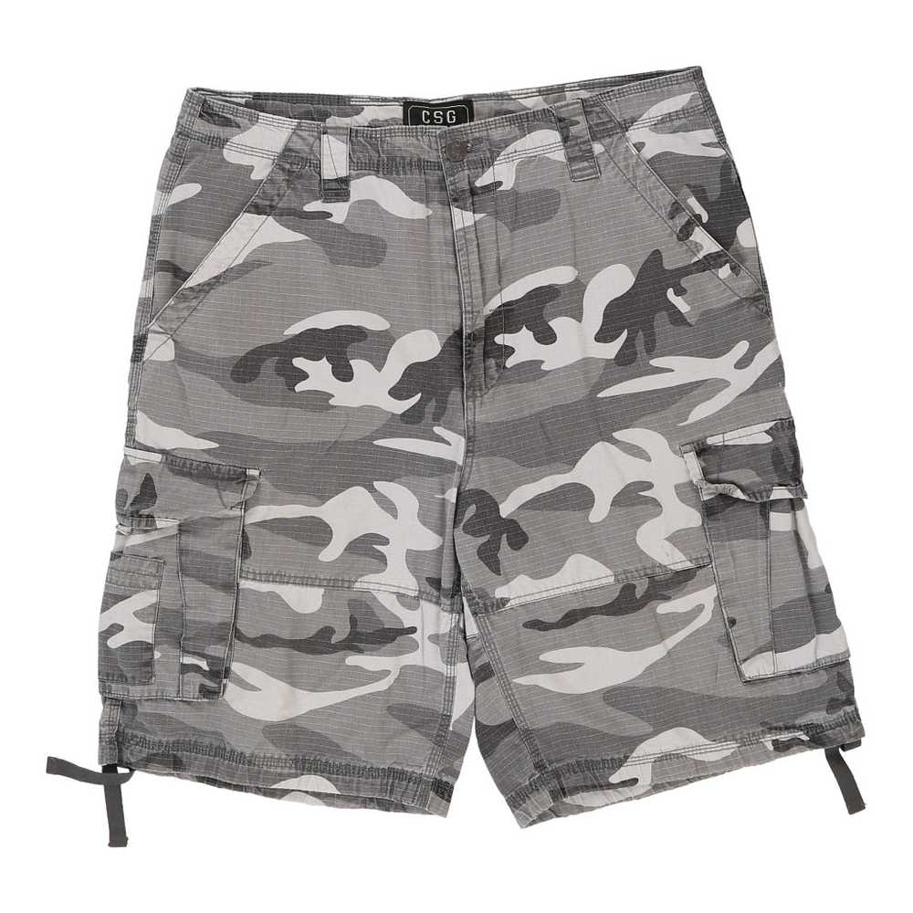 Champs Sports Gear Cargo Shorts - 37W 11L Camo Co… - image 1