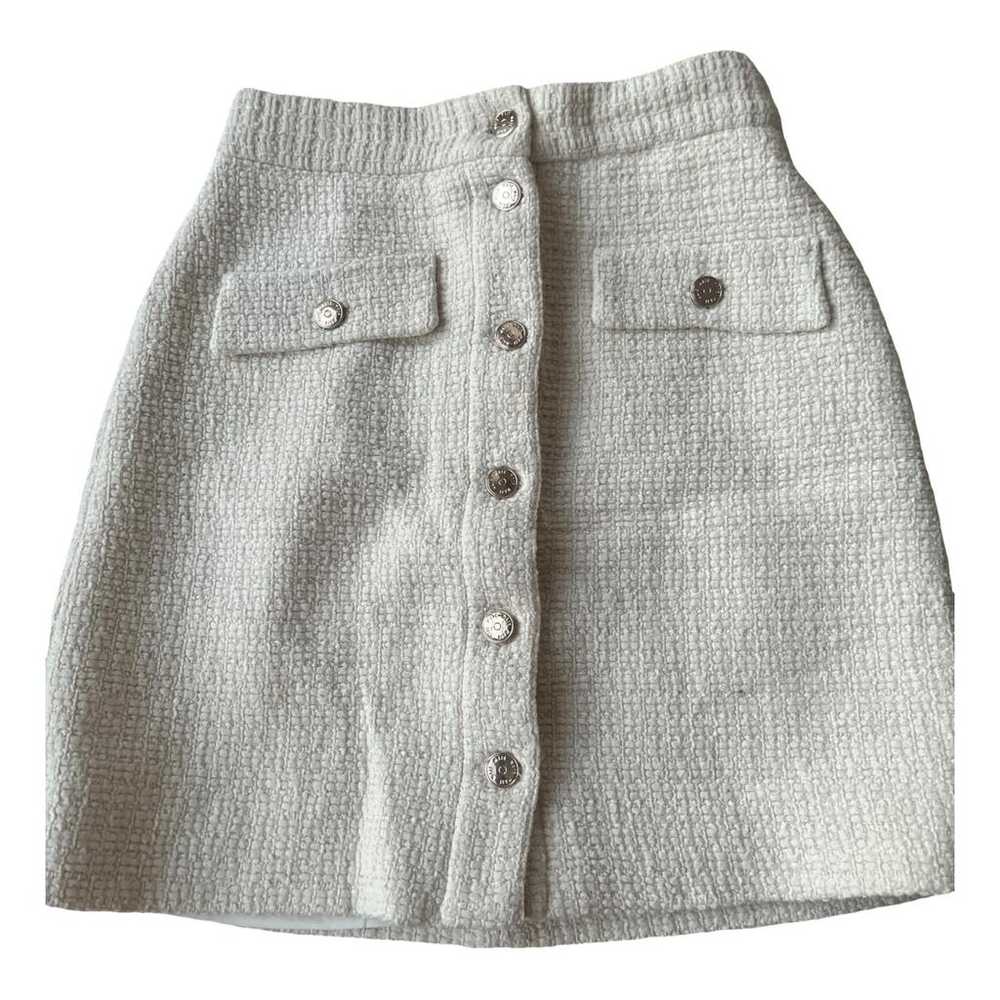 Maje Tweed mini skirt - image 1