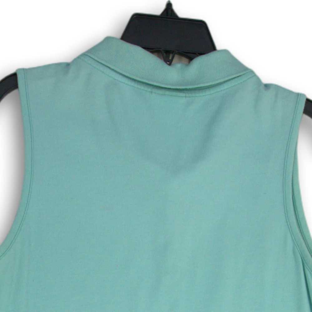 Lacoste Womens Blue Logo Sleeveless Regular Fit C… - image 4