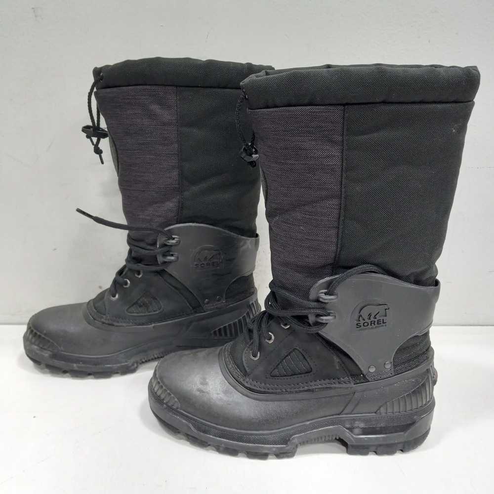 Sorel Men's Black Boots Size 10 - image 2