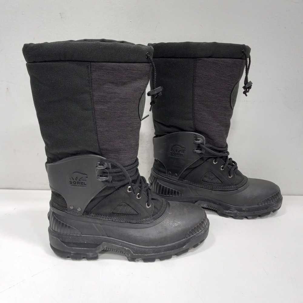 Sorel Men's Black Boots Size 10 - image 4