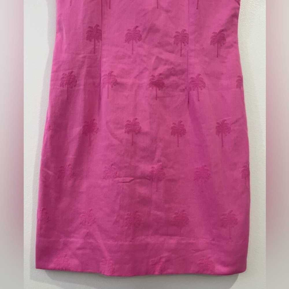 Lilly Pulitzer VTG Classic Pink Sheath Dress Size… - image 4