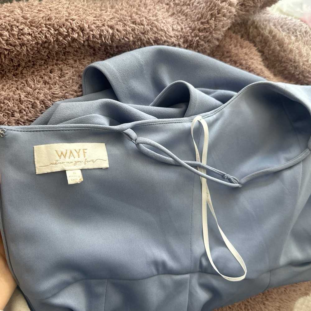 WAYF blue dress size S - image 5