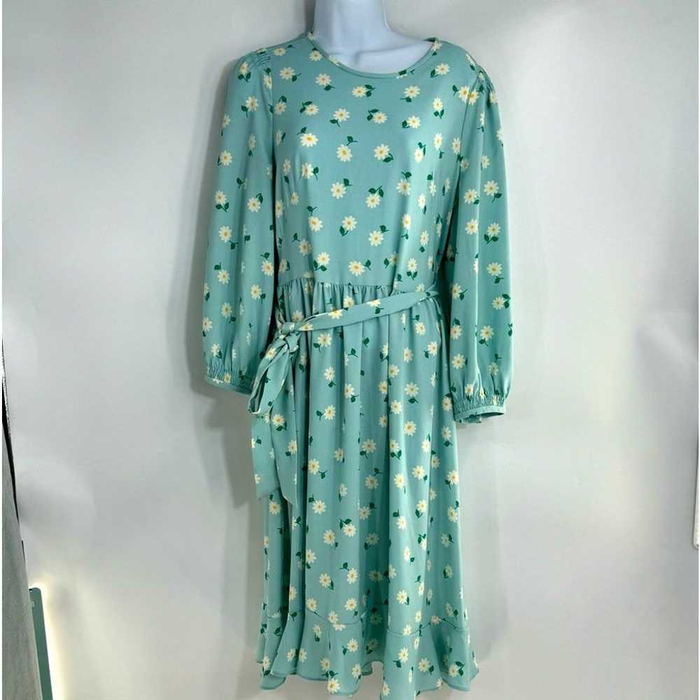 Kate Spade Dancing Aster Smocked Size 10 Daisy  R… - image 1
