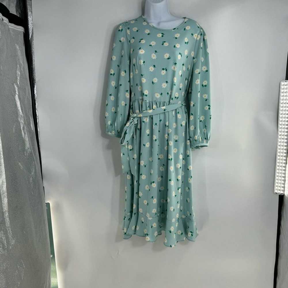 Kate Spade Dancing Aster Smocked Size 10 Daisy  R… - image 2