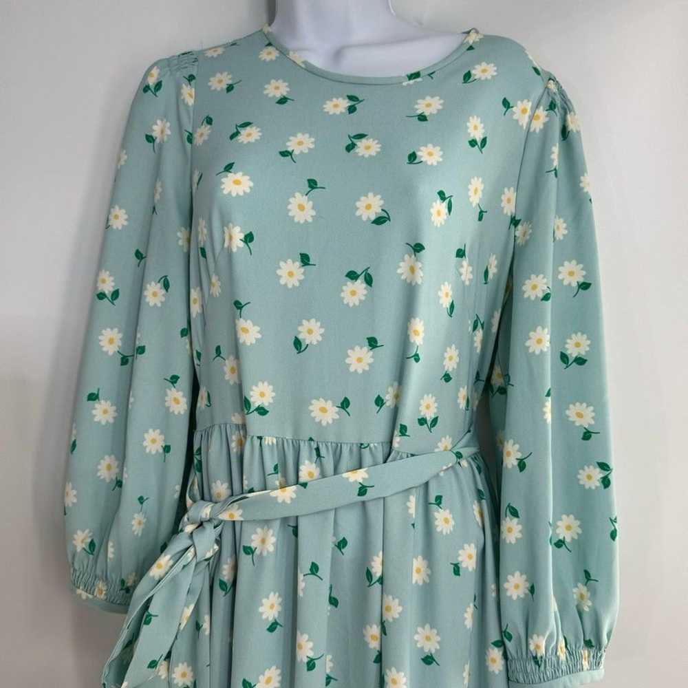 Kate Spade Dancing Aster Smocked Size 10 Daisy  R… - image 4