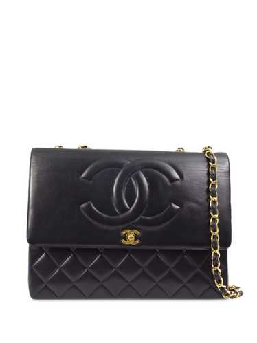 CHANEL Pre-Owned 1992 Valentine shoulder bag - Bla