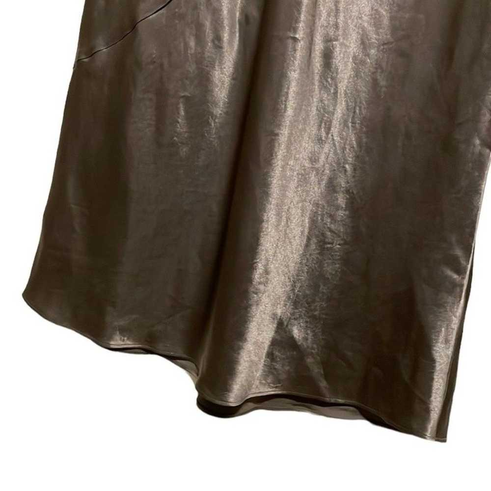 Aritzia Babaton Blair Midi Slip Dress Satin Sleev… - image 5