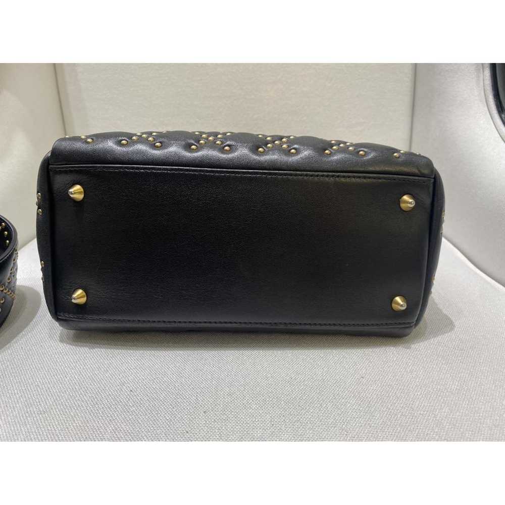 Dior Lady Dior leather handbag - image 6