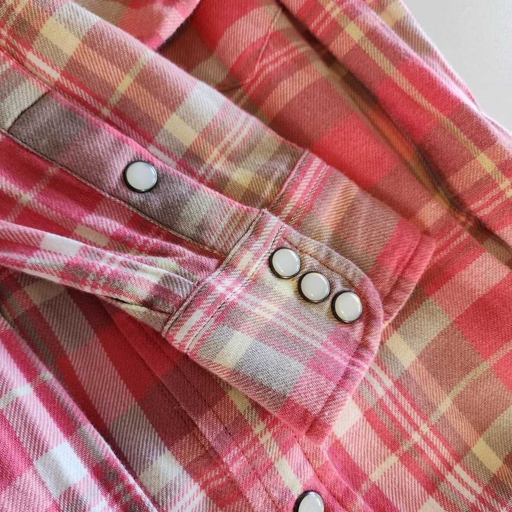 Polo Ralph Lauren Plaid Check Shirt Dress 100% Co… - image 9