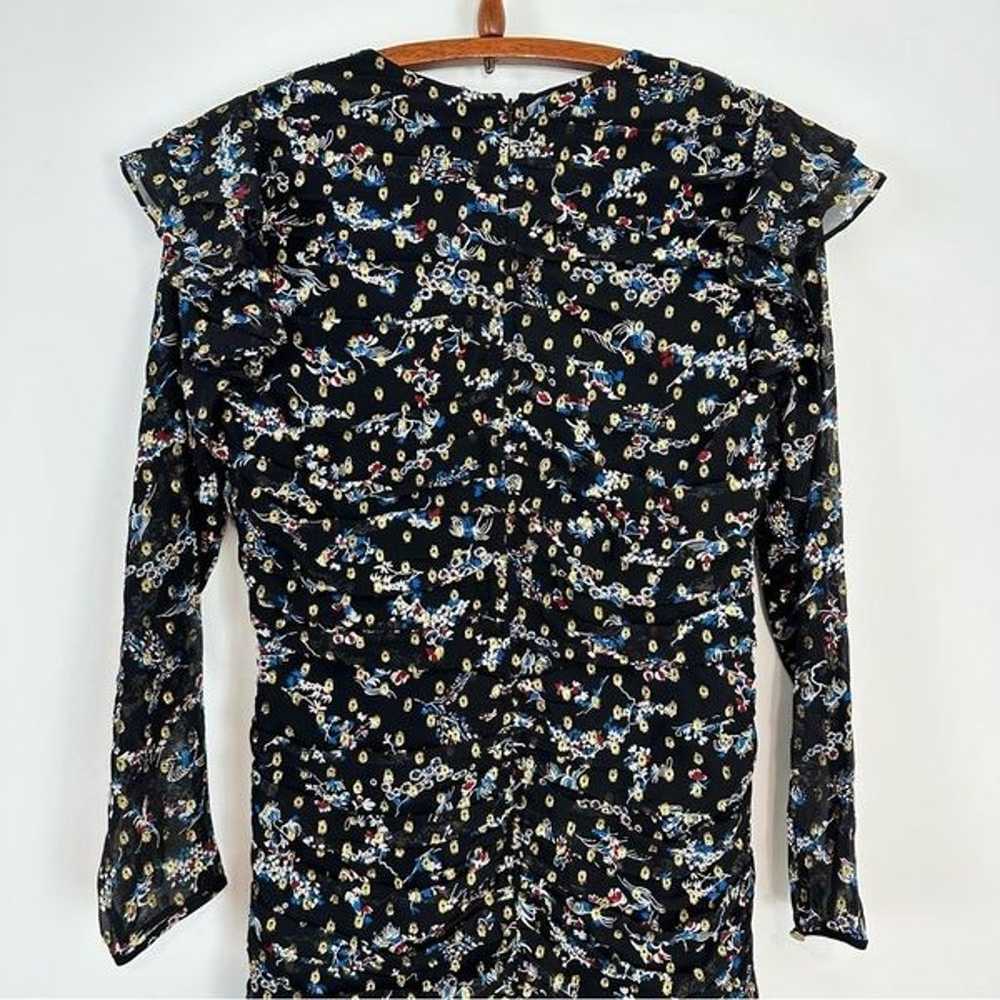 Veronica Beard Parc Printed Silk Blend Dress Size… - image 10