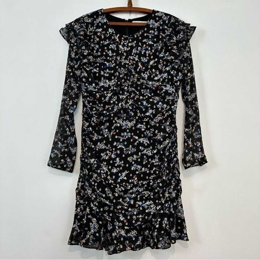 Veronica Beard Parc Printed Silk Blend Dress Size… - image 3