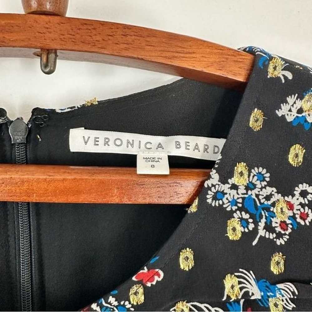 Veronica Beard Parc Printed Silk Blend Dress Size… - image 5