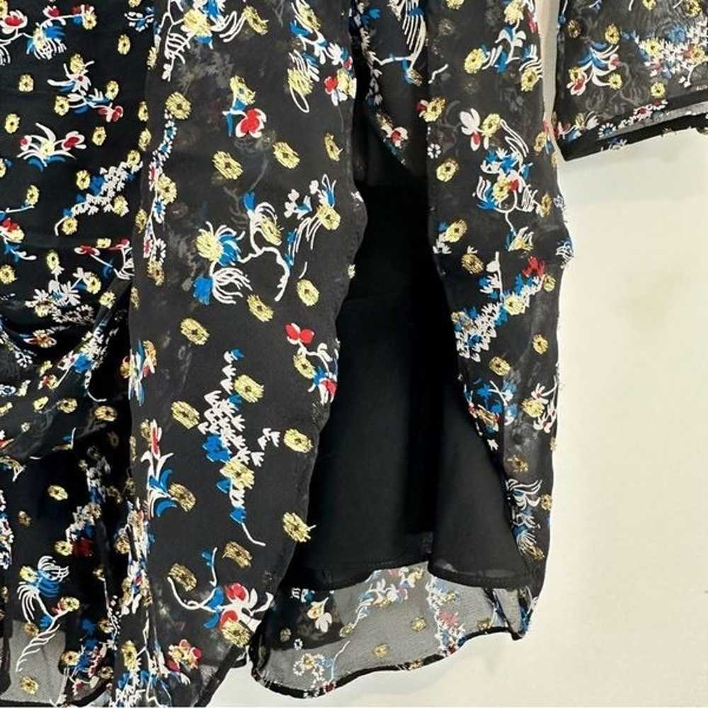 Veronica Beard Parc Printed Silk Blend Dress Size… - image 7
