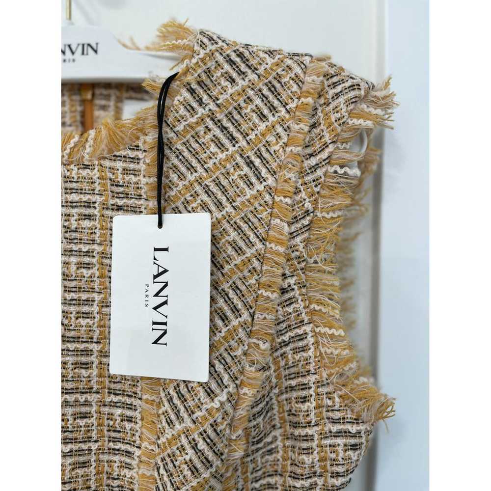 Lanvin Tweed mid-length dress - image 4