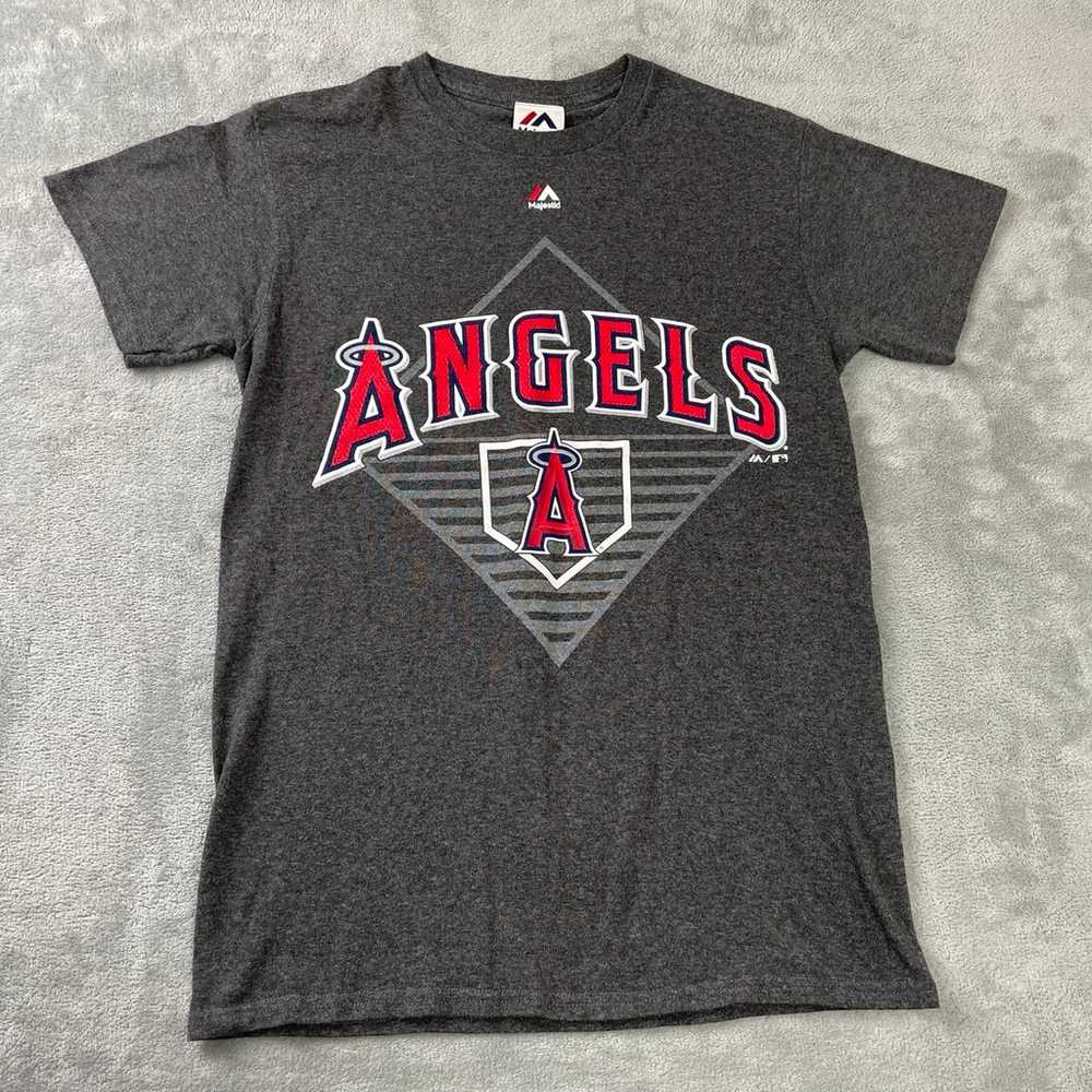 Los Angeles Anaheim Angels T Shirt Gray S / XS Me… - image 1