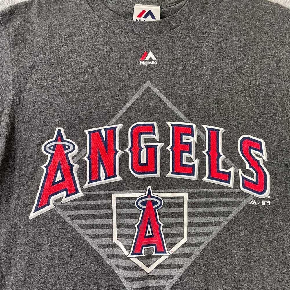 Los Angeles Anaheim Angels T Shirt Gray S / XS Me… - image 2