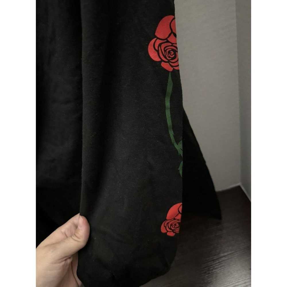 diamond supply co long sleeve Black Roses On Arms - image 3