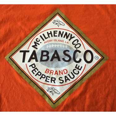 Tabasco Brand McIlhenny Co. Denver Broncos T-Shir… - image 1